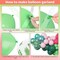 153PCS Tropical Balloon Arch Kit, Hot Pink Green Orange Palm Leaves Hawaiian Luau Balloon Garland, Summer Birthday Beach Party Decorations